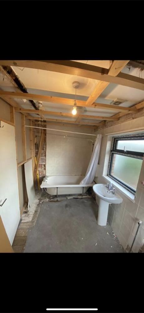 Before: Full Bathroom Renovation